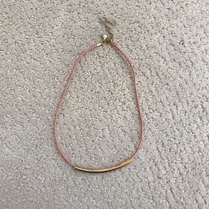 J. Crew Necklace w/ Gold Bar